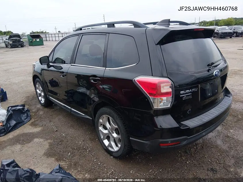 2017 Subaru Forester 2.5I Touring VIN: JF2SJAWC9HH460768 Lot: 45408793