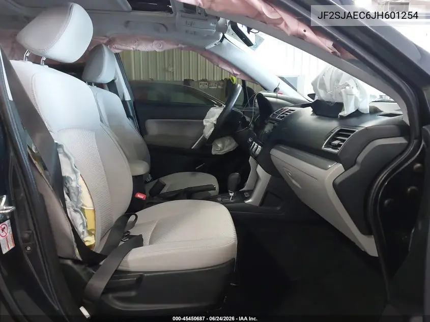 2018 Subaru Forester 2.5I Premium VIN: JF2SJAEC6JH601254 Lot: 45450687