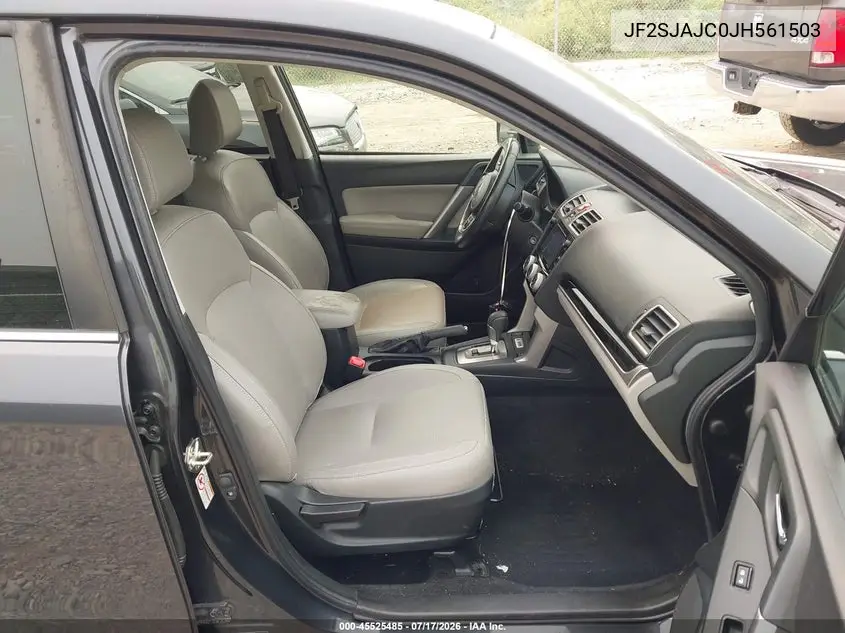 2018 Subaru Forester 2.5I Limited VIN: JF2SJAJC0JH561503 Lot: 45525485