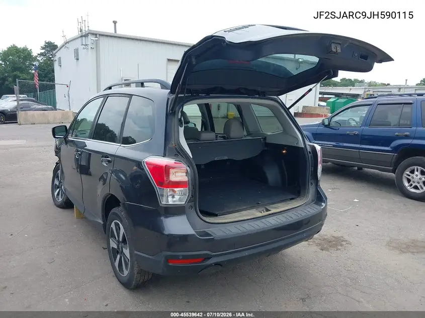 2018 Subaru Forester 2.5I Limited VIN: JF2SJARC9JH590115 Lot: 45539642