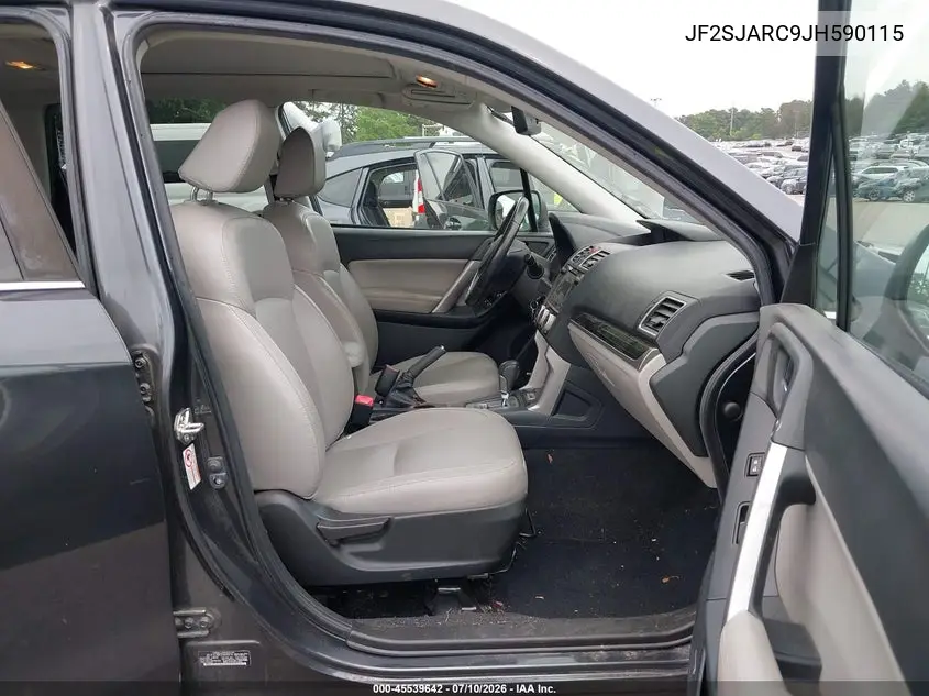 2018 Subaru Forester 2.5I Limited VIN: JF2SJARC9JH590115 Lot: 45539642