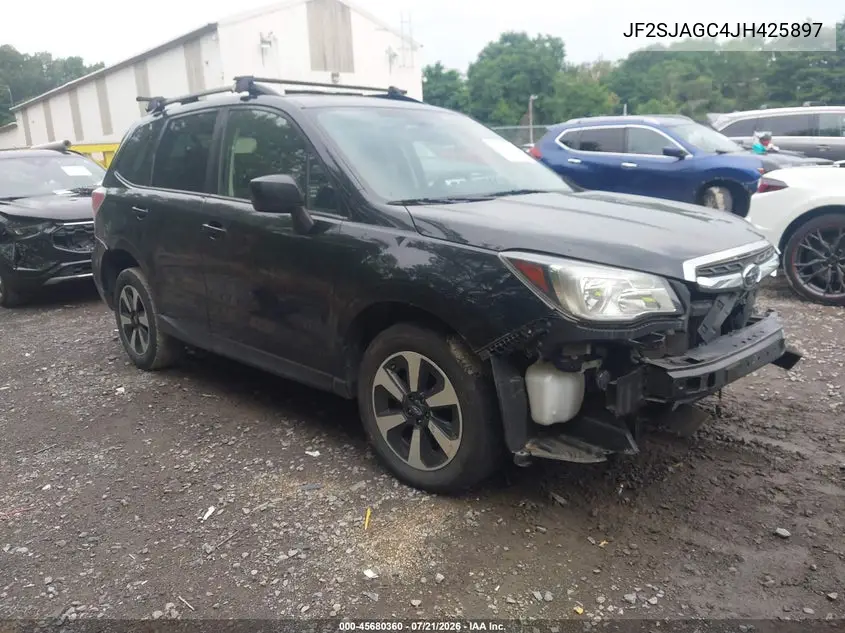 2018 Subaru Forester 2.5I Premium VIN: JF2SJAGC4JH425897 Lot: 45680360