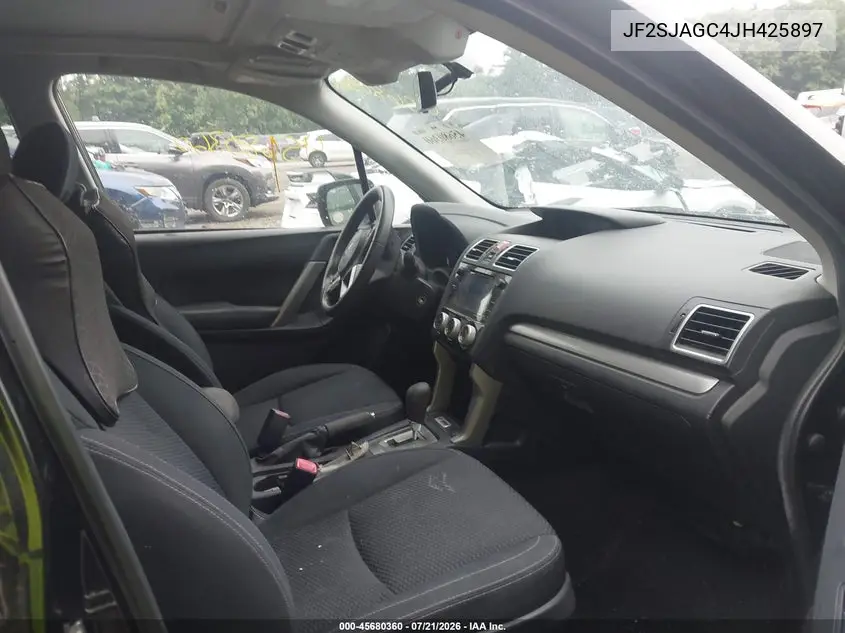 2018 Subaru Forester 2.5I Premium VIN: JF2SJAGC4JH425897 Lot: 45680360