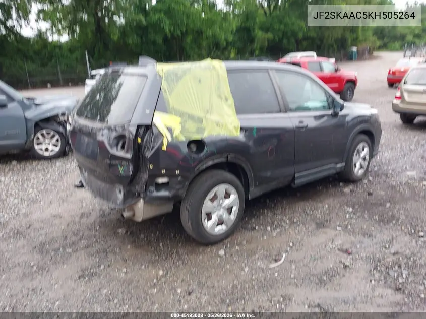 2019 Subaru Forester VIN: JF2SKAAC5KH505264 Lot: 45193008