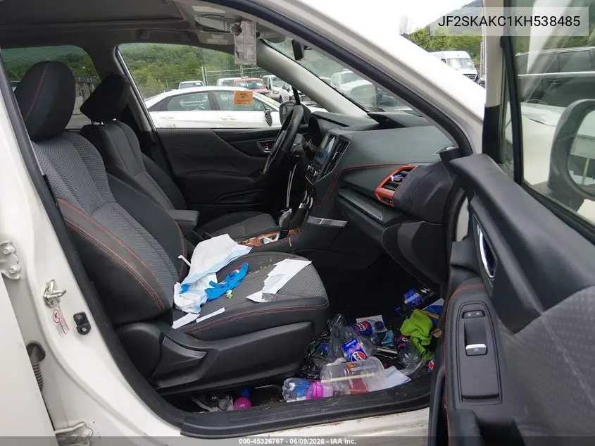 2019 Subaru Forester Sport VIN: JF2SKAKC1KH538485 Lot: 45326767