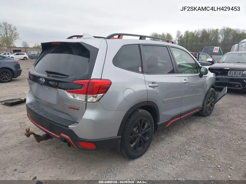 2020 Subaru Forester Sport VIN: JF2SKAMC4LH429453 Lot: 44990136