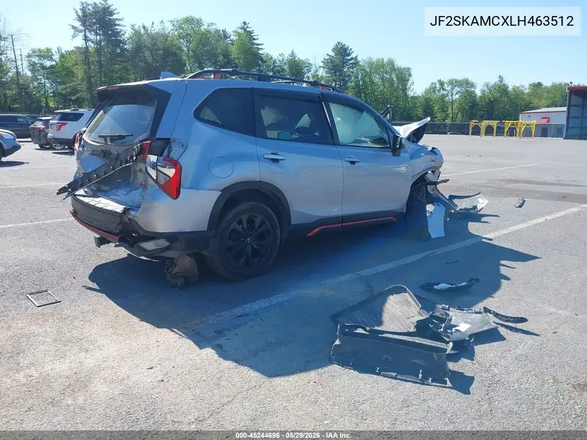 2020 Subaru Forester Sport VIN: JF2SKAMCXLH463512 Lot: 45244696