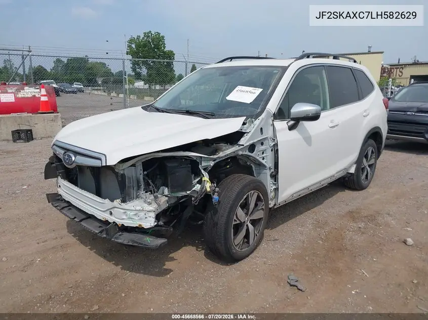2020 Subaru Forester Touring VIN: JF2SKAXC7LH582629 Lot: 45668566
