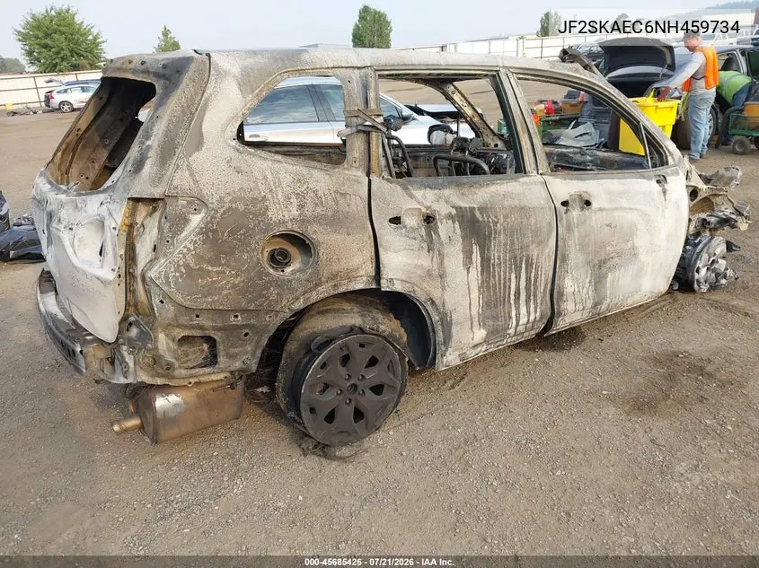 2022 Subaru Forester Premium VIN: JF2SKAEC6NH459734 Lot: 45685426