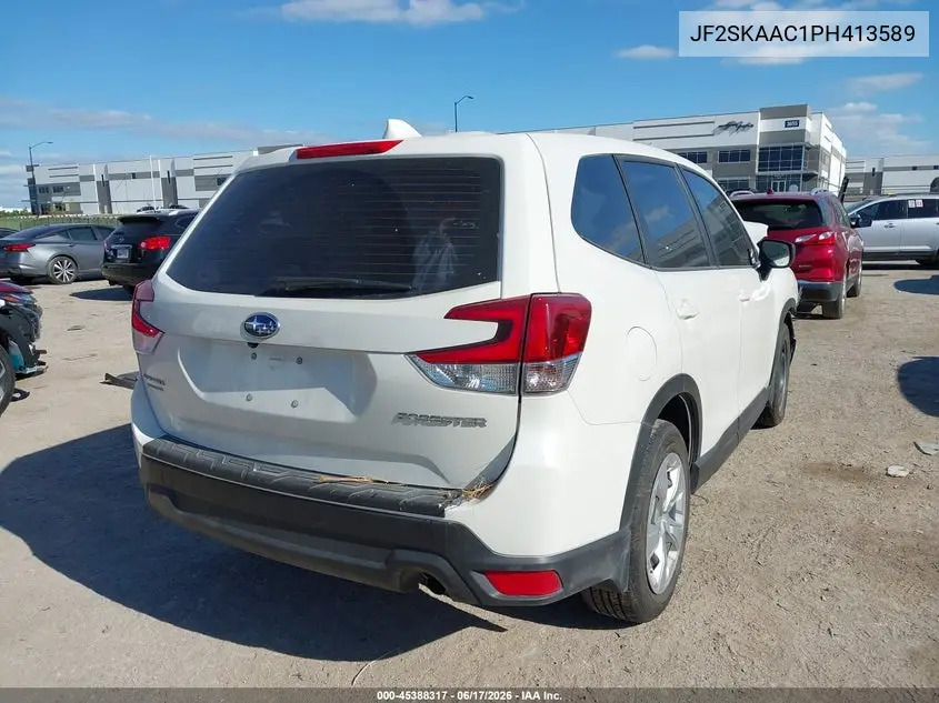 2023 Subaru Forester VIN: JF2SKAAC1PH413589 Lot: 45388317