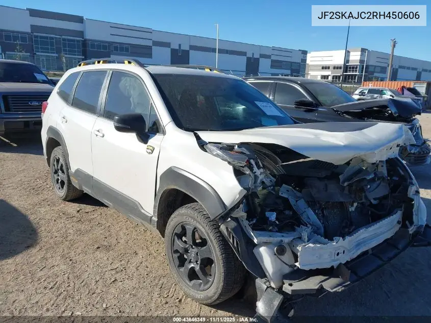 JF2SKAJC2RH450606 2024 Subaru Forester Wilderness