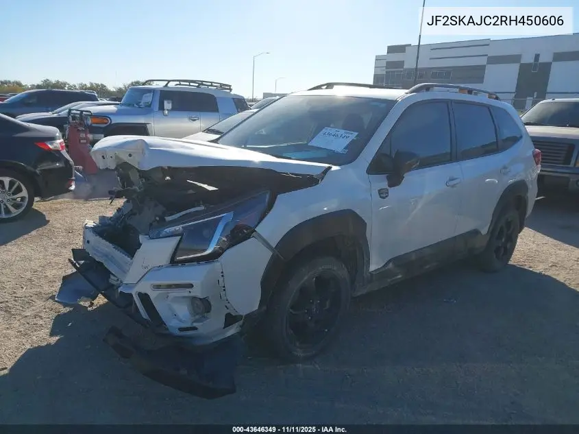 JF2SKAJC2RH450606 2024 Subaru Forester Wilderness