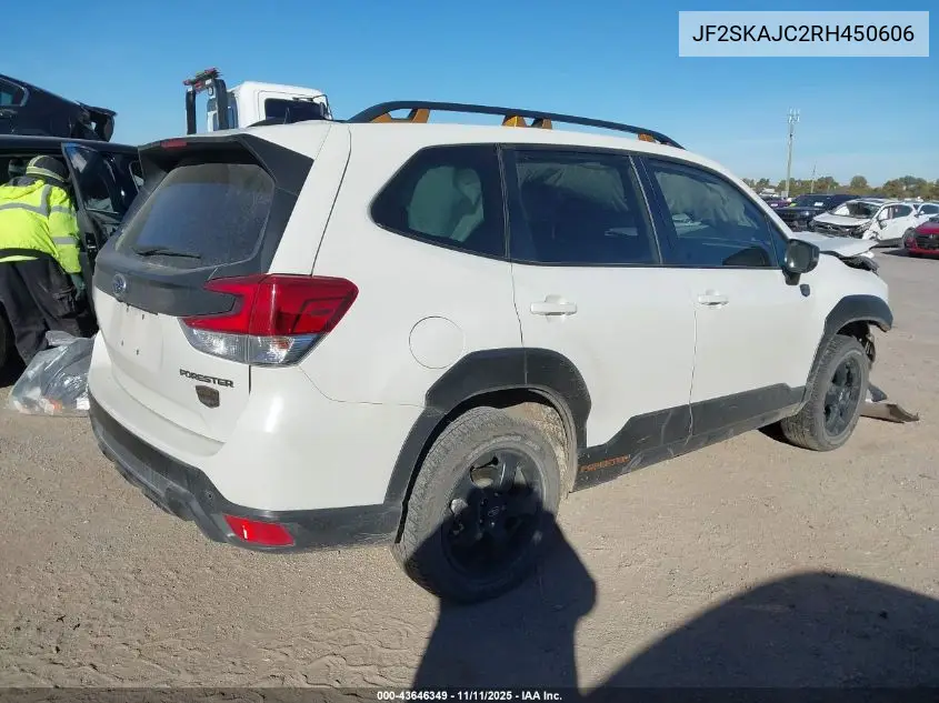 JF2SKAJC2RH450606 2024 Subaru Forester Wilderness