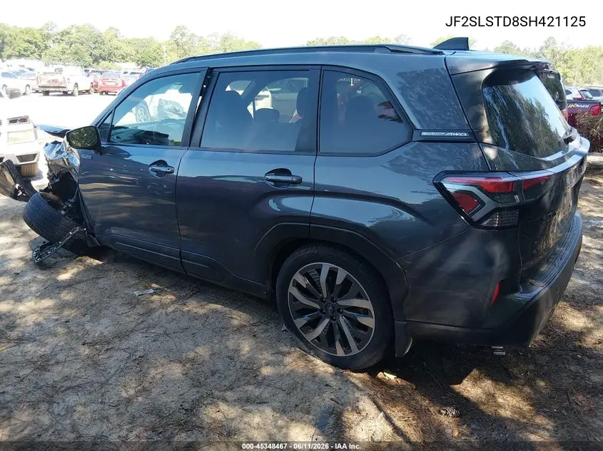 2025 Subaru Forester Touring Hybrid VIN: JF2SLSTD8SH421125 Lot: 45348467