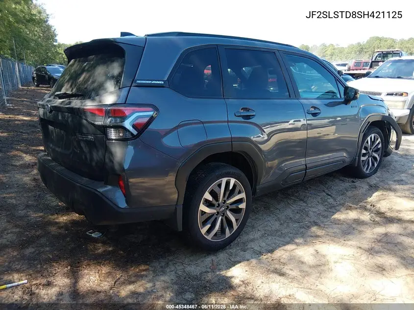 2025 Subaru Forester Touring Hybrid VIN: JF2SLSTD8SH421125 Lot: 45348467