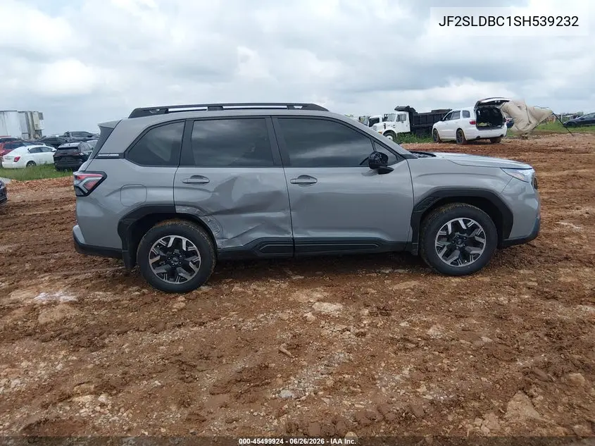 2025 Subaru Forester Premium VIN: JF2SLDBC1SH539232 Lot: 45499924