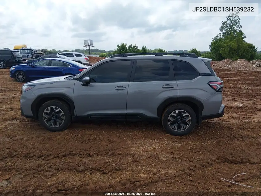 2025 Subaru Forester Premium VIN: JF2SLDBC1SH539232 Lot: 45499924