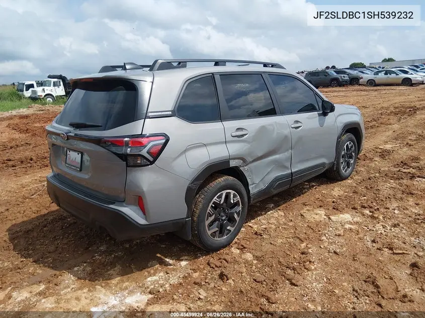 2025 Subaru Forester Premium VIN: JF2SLDBC1SH539232 Lot: 45499924