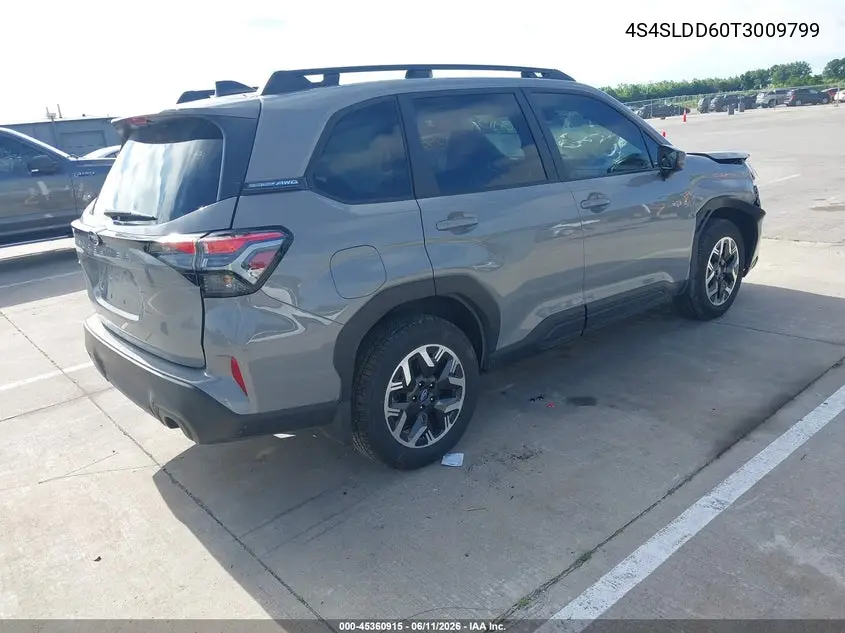 2026 Subaru Forester Premium VIN: 4S4SLDD60T3009799 Lot: 45360915