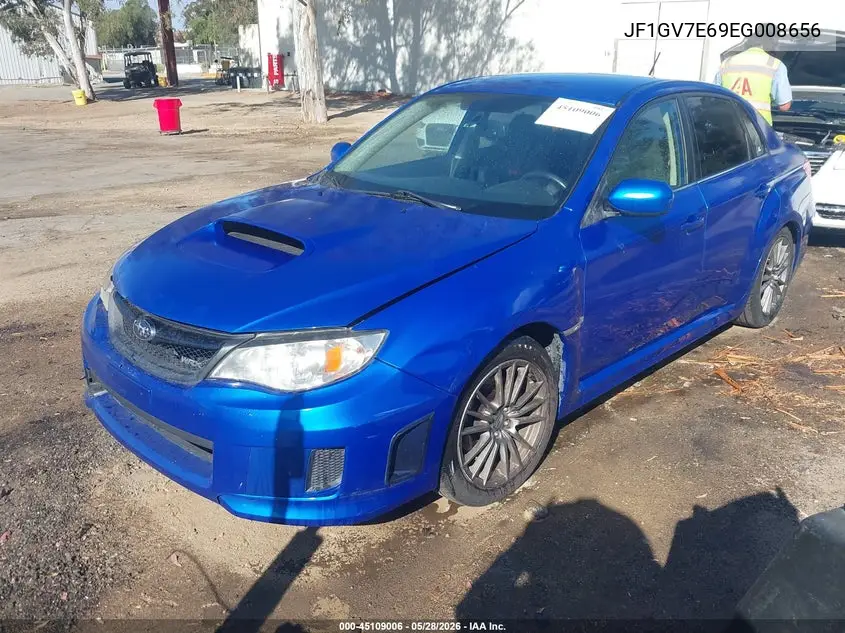 2014 Subaru Impreza Wrx VIN: JF1GV7E69EG008656 Lot: 45109006