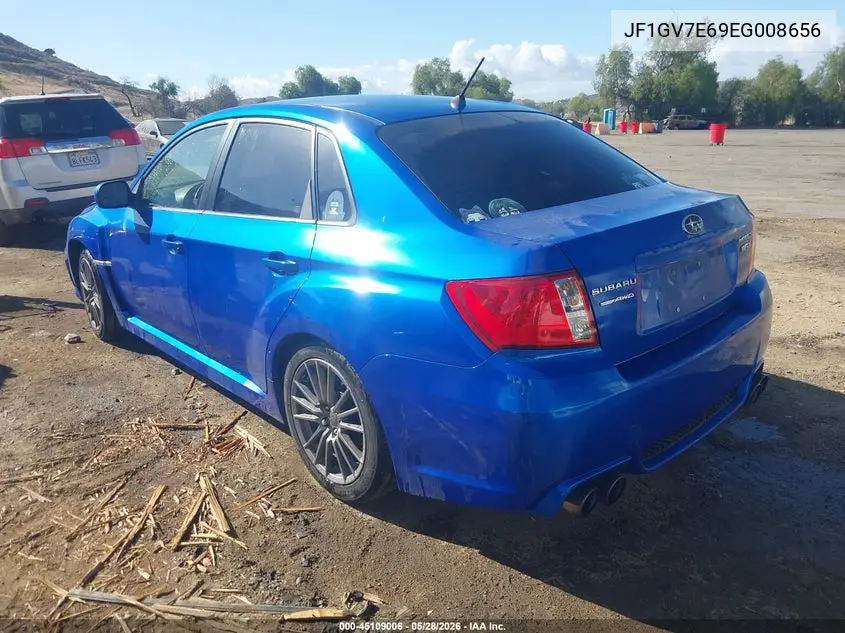 2014 Subaru Impreza Wrx VIN: JF1GV7E69EG008656 Lot: 45109006