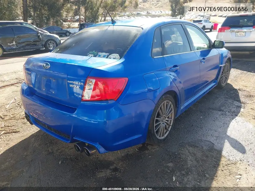 2014 Subaru Impreza Wrx VIN: JF1GV7E69EG008656 Lot: 45109006