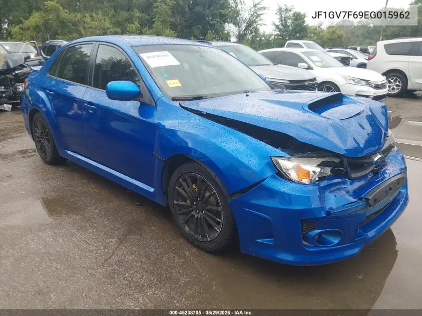 2014 Subaru Impreza Wrx Limited VIN: JF1GV7F69EG015962 Lot: 45238705