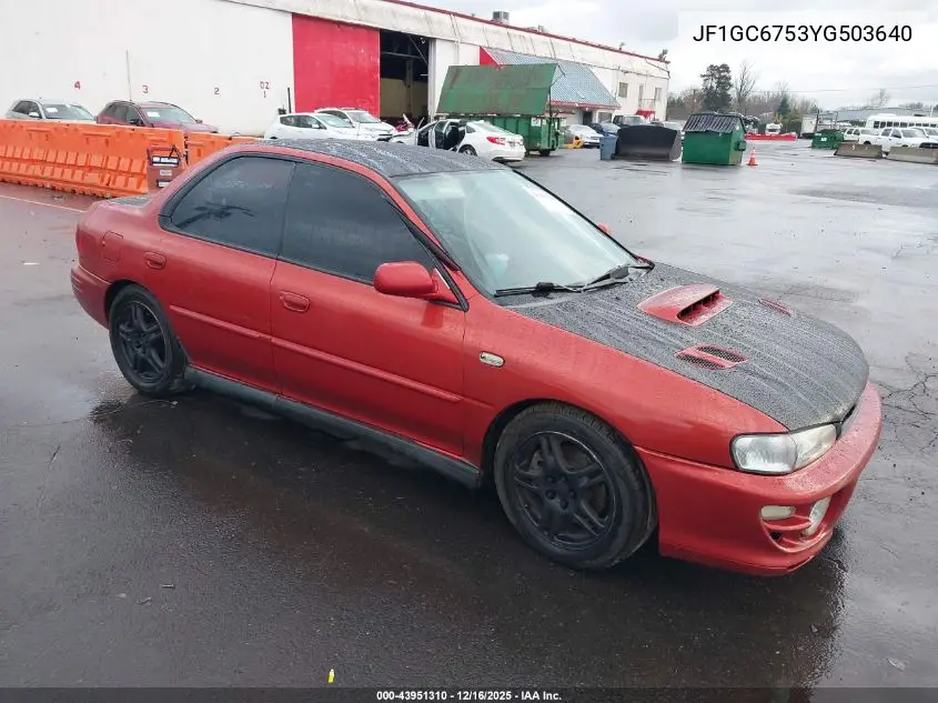 JF1GC6753YG503640 2000 Subaru Impreza 2.5Rs