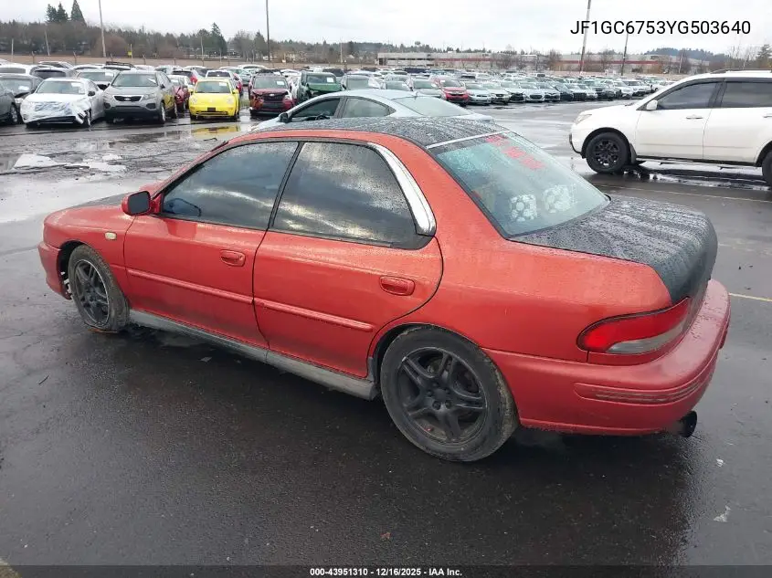 JF1GC6753YG503640 2000 Subaru Impreza 2.5Rs