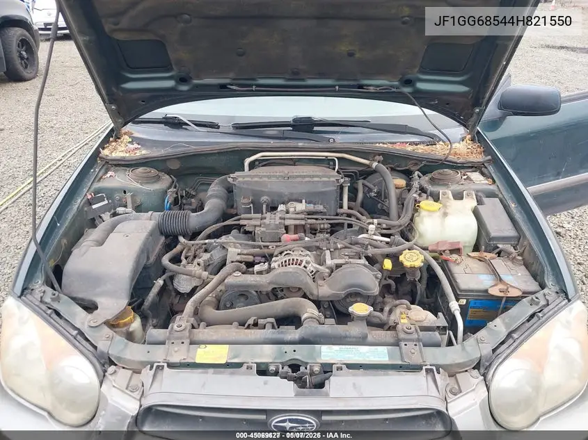 JF1GG68544H821550 2004 Subaru Impreza Outback Sport