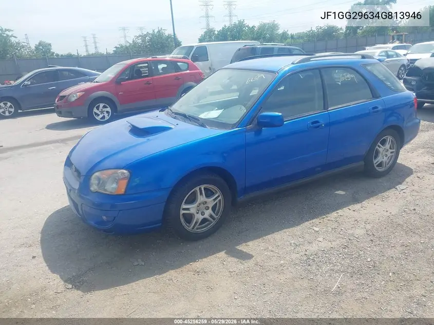 2004 Subaru Impreza Wrx VIN: JF1GG29634G813946 Lot: 45256259