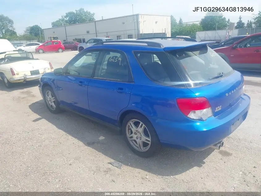 2004 Subaru Impreza Wrx VIN: JF1GG29634G813946 Lot: 45256259