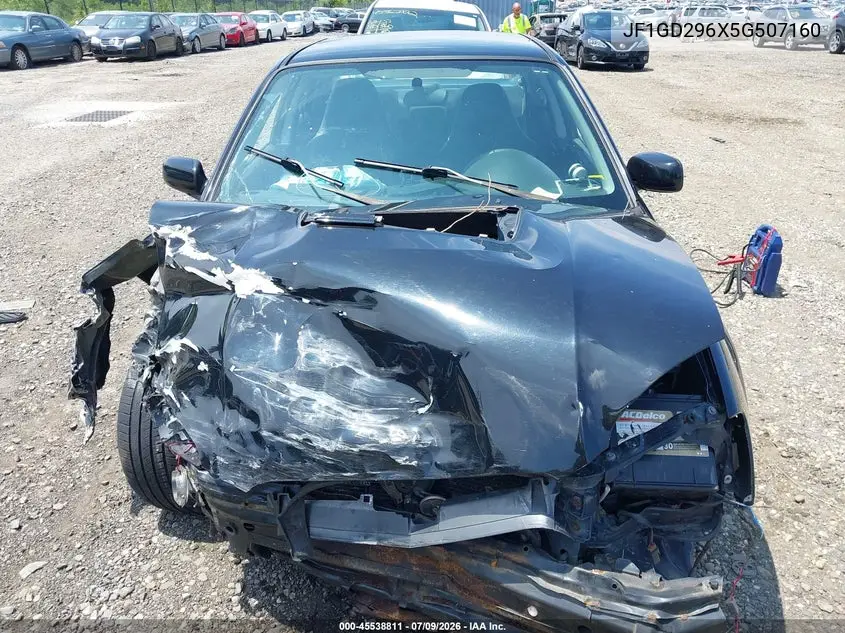2005 Subaru Impreza Wrx VIN: JF1GD296X5G507160 Lot: 45538811