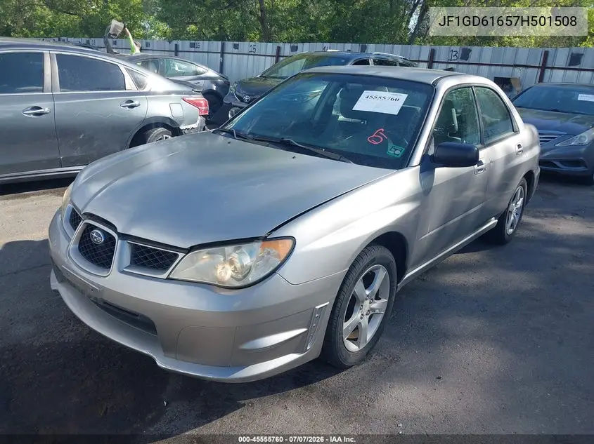 2007 Subaru Impreza 2.5I VIN: JF1GD61657H501508 Lot: 45555760