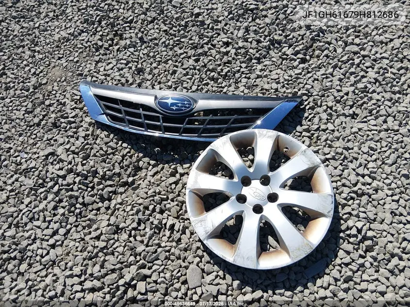 2009 Subaru Impreza 2.5I VIN: JF1GH61679H812686 Lot: 45636649