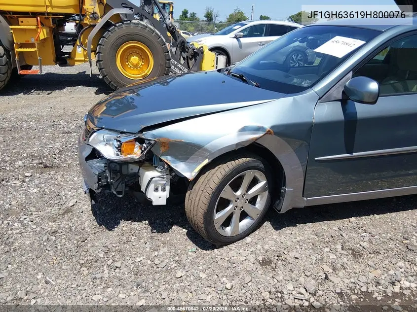 2009 Subaru Impreza Outback Sport VIN: JF1GH63619H800076 Lot: 45670842