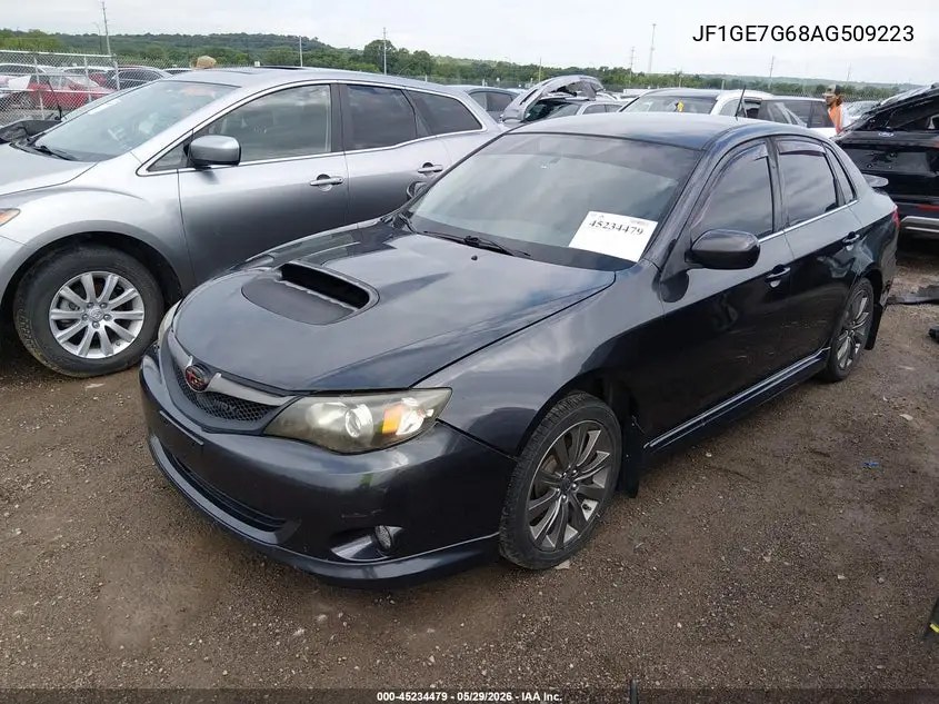 2010 Subaru Impreza Wrx VIN: JF1GE7G68AG509223 Lot: 45234479