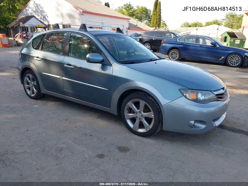 2010 Subaru Impreza Outback Sport VIN: JF1GH6D68AH814513 Lot: 45674170