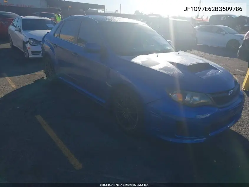 JF1GV7E62BG509786 2011 Subaru Impreza Wrx