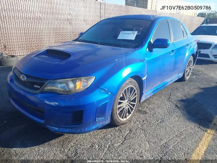 JF1GV7E62BG509786 2011 Subaru Impreza Wrx