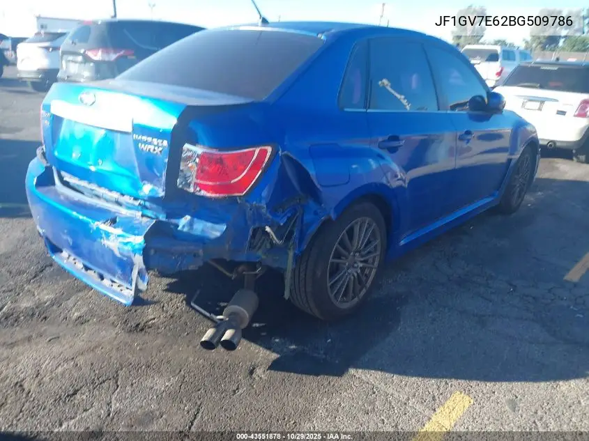 JF1GV7E62BG509786 2011 Subaru Impreza Wrx