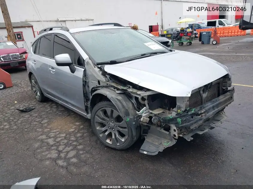 JF1GPAL64CG210246 2012 Subaru Impreza 2.0I Sport Premium