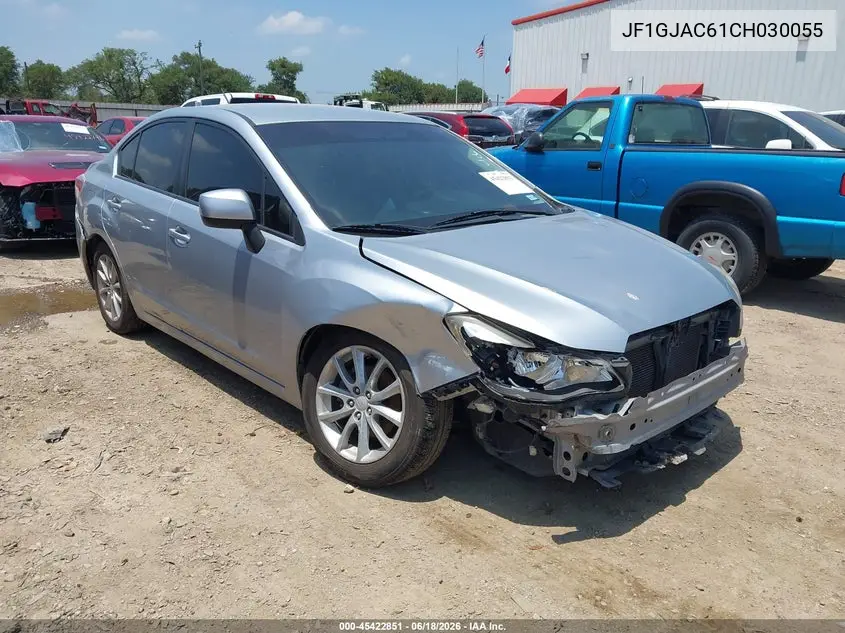2012 Subaru Impreza 2.0I Premium VIN: JF1GJAC61CH030055 Lot: 45422851