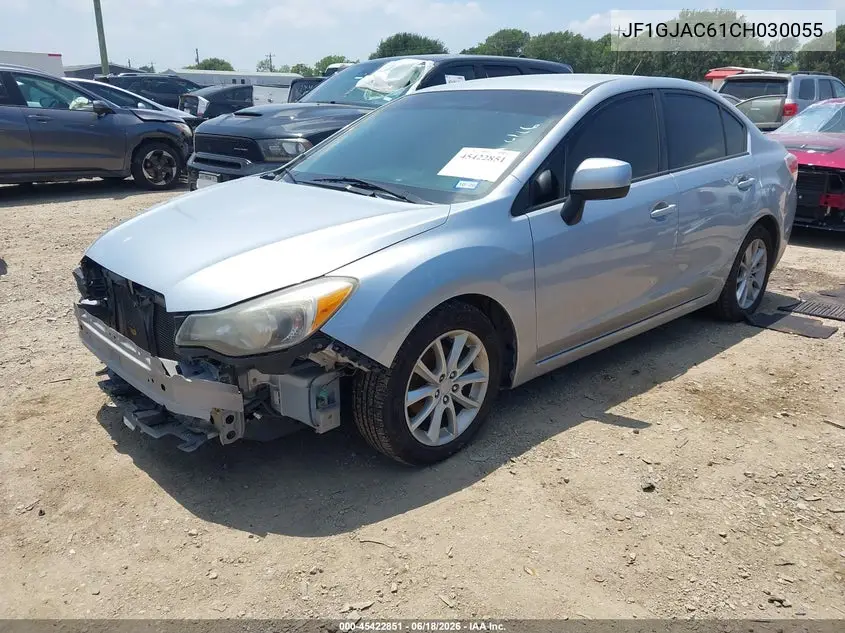 2012 Subaru Impreza 2.0I Premium VIN: JF1GJAC61CH030055 Lot: 45422851