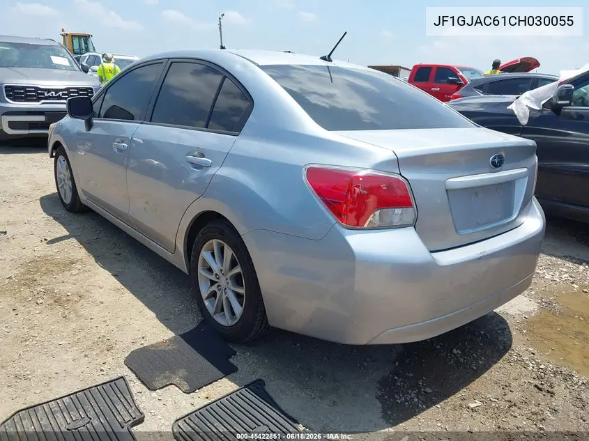 2012 Subaru Impreza 2.0I Premium VIN: JF1GJAC61CH030055 Lot: 45422851