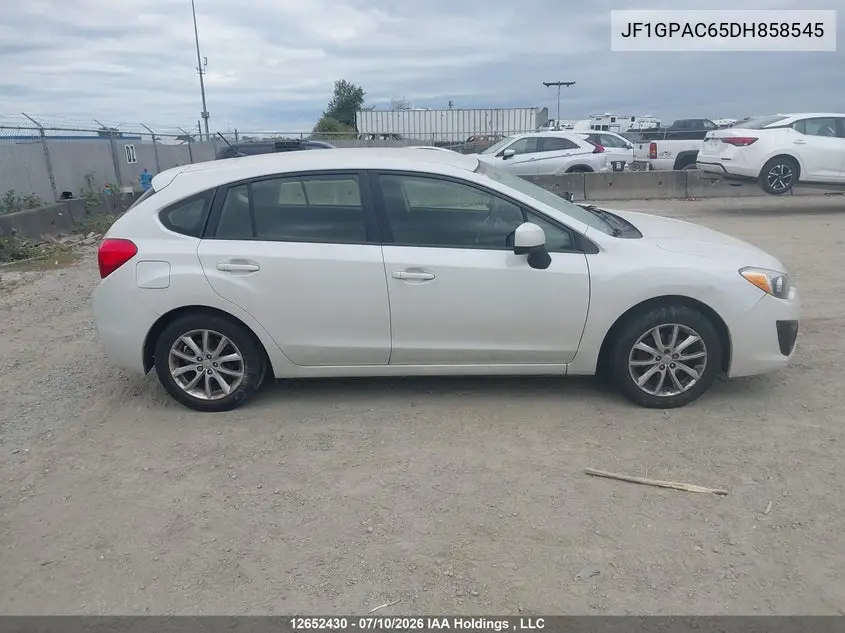 2013 Subaru Impreza Premium VIN: JF1GPAC65DH858545 Lot: 12652430