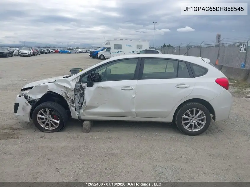 2013 Subaru Impreza Premium VIN: JF1GPAC65DH858545 Lot: 12652430