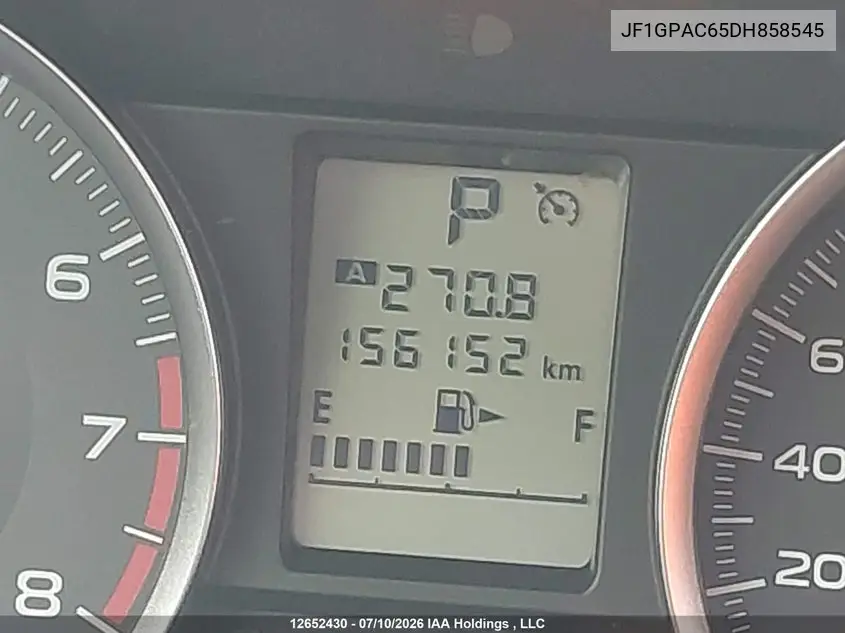 2013 Subaru Impreza Premium VIN: JF1GPAC65DH858545 Lot: 12652430
