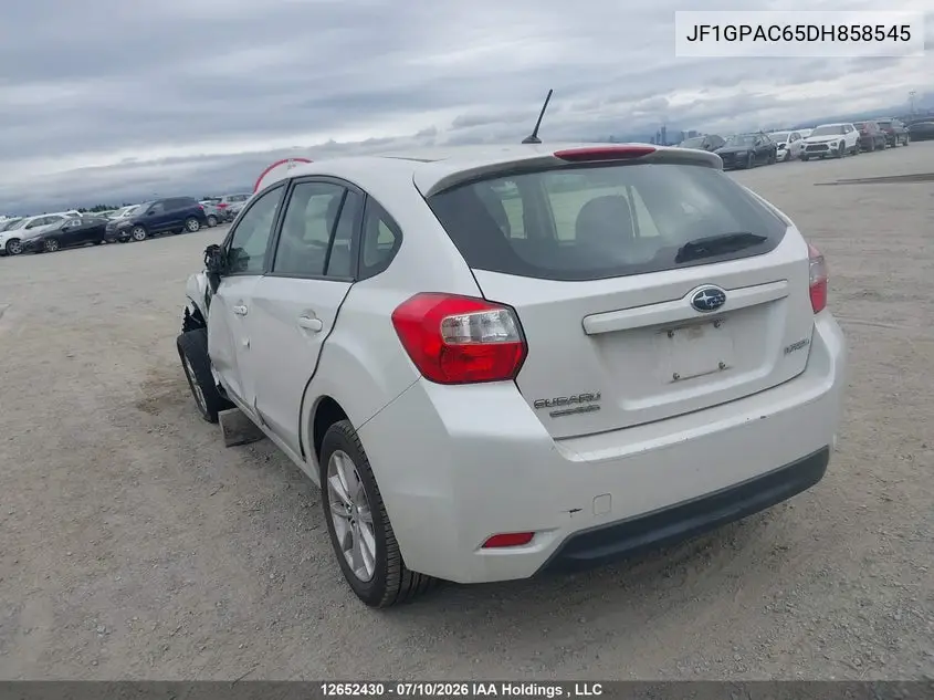 2013 Subaru Impreza Premium VIN: JF1GPAC65DH858545 Lot: 12652430