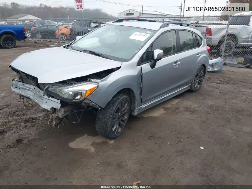 JF1GPAR65D2801580 2013 Subaru Impreza 2.0I Sport Limited